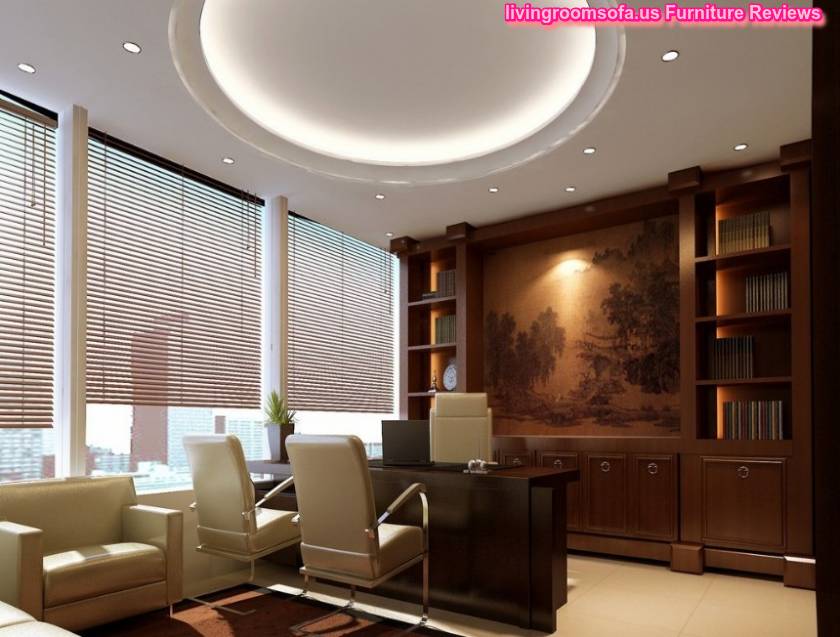 3d Business Office Furniture Interior Decorating Idea