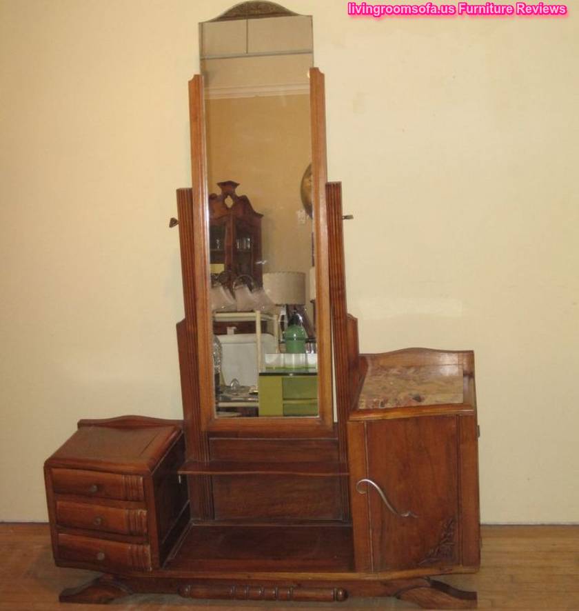 Amazing Antique Vanity Mirror Furniture