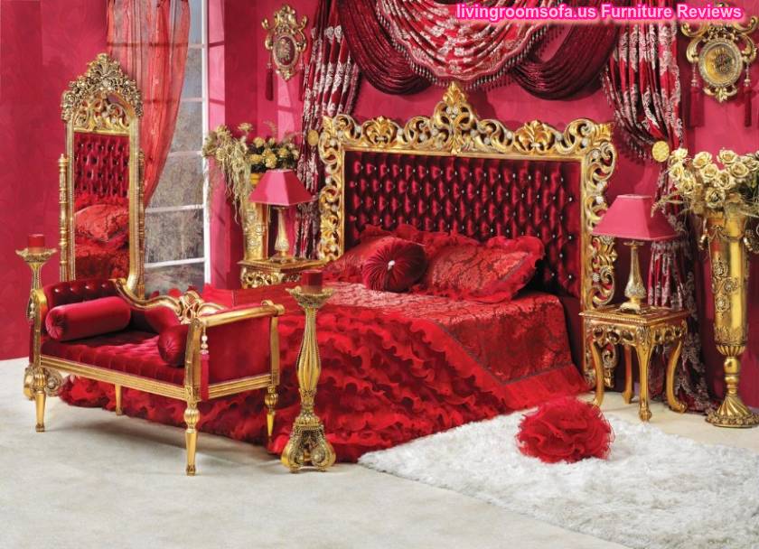 Amazing Lady In Red Classic Bedroom Furniture Design
