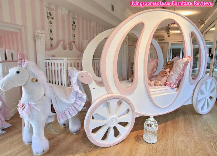  Amazing Baby Girls Room Cinderella Horse Drawn Carriage Beds