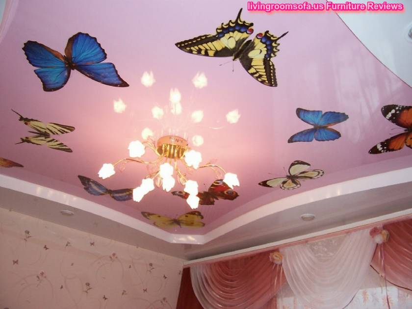 Amazing Butterfly Ceiling Lights For Living Room Design
