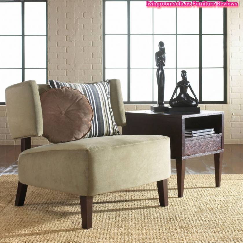 Amazing Modern Brown Living Room Accent Chairs