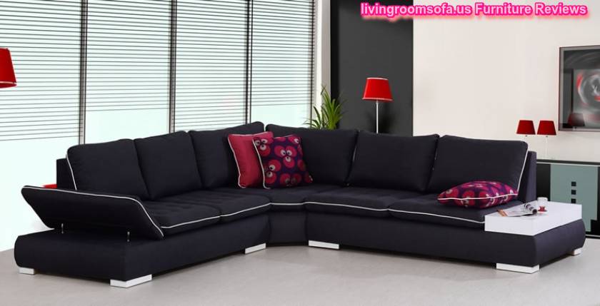 Arizona Black Corner Sofa Great Design For Living Room Design