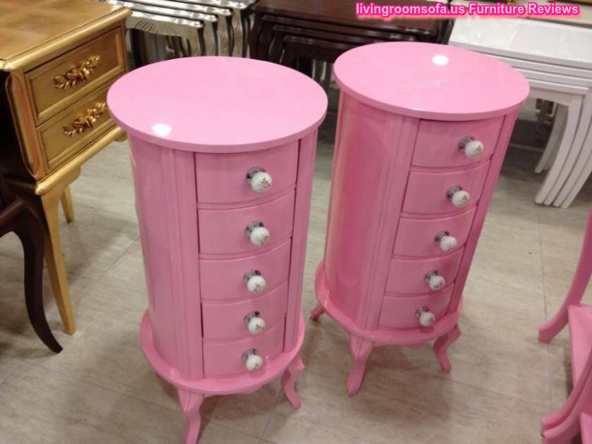 Awesome Pink Bedside Tables Nightstands