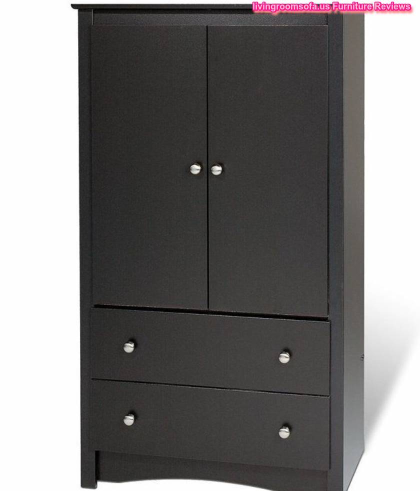 Black Bedroom Armoire Wardrobe