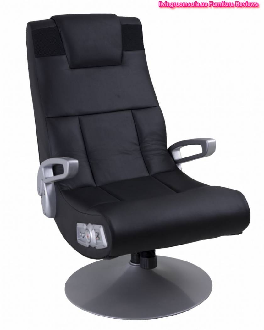  Black Leather Chair For Gaming Room