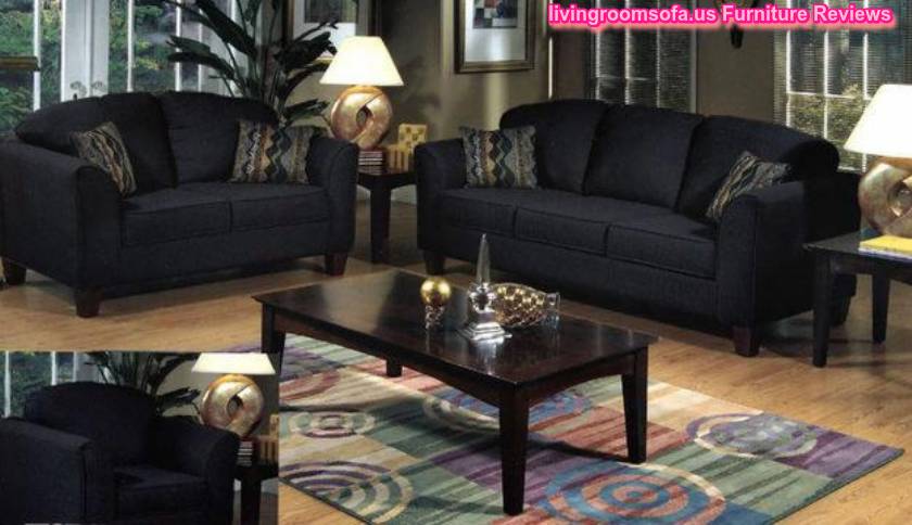  Black Living Room Furniture Sofas Coffe Table