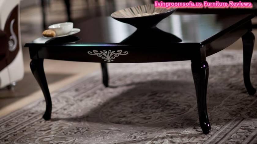 Black Princess Wood Coffee Table