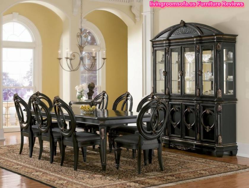  Casual Wooden Dining Room Furniture Black Design