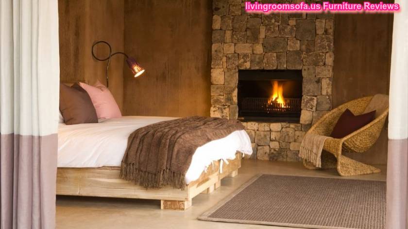 Contemporary Sofas And Chairs For Bedroom,bedroom Has Got Fire Place For Decoration