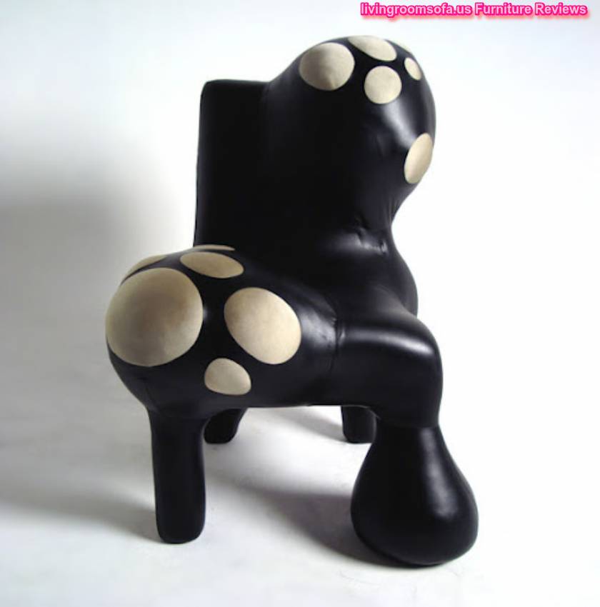 Dalmatian Black Chaises Design Ideas