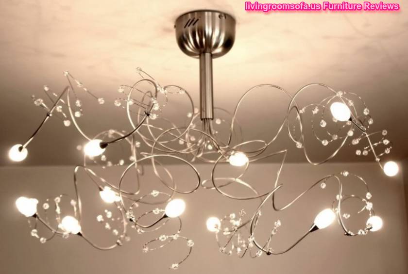 Decoration Ideas For Ceiling Lights For Living Room