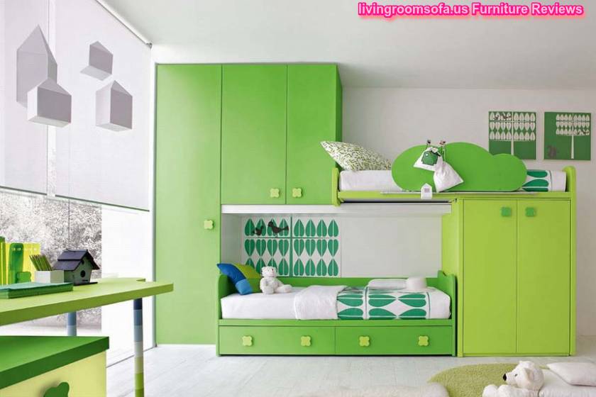 Decoration Ideas For Green Cheerful Blue Kids Contemporary Furniture