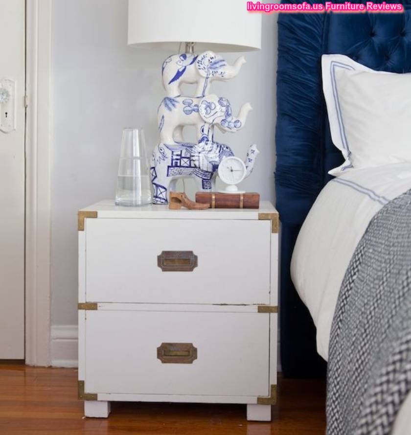  Decorative White Bedside Tables Nightstands