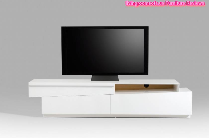 Decorative White And Contemporary Modern Tv Stands