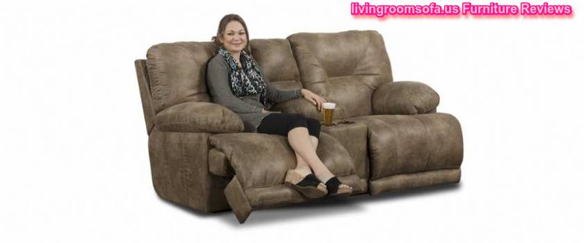 Excellent Brown Fabric Recliner
