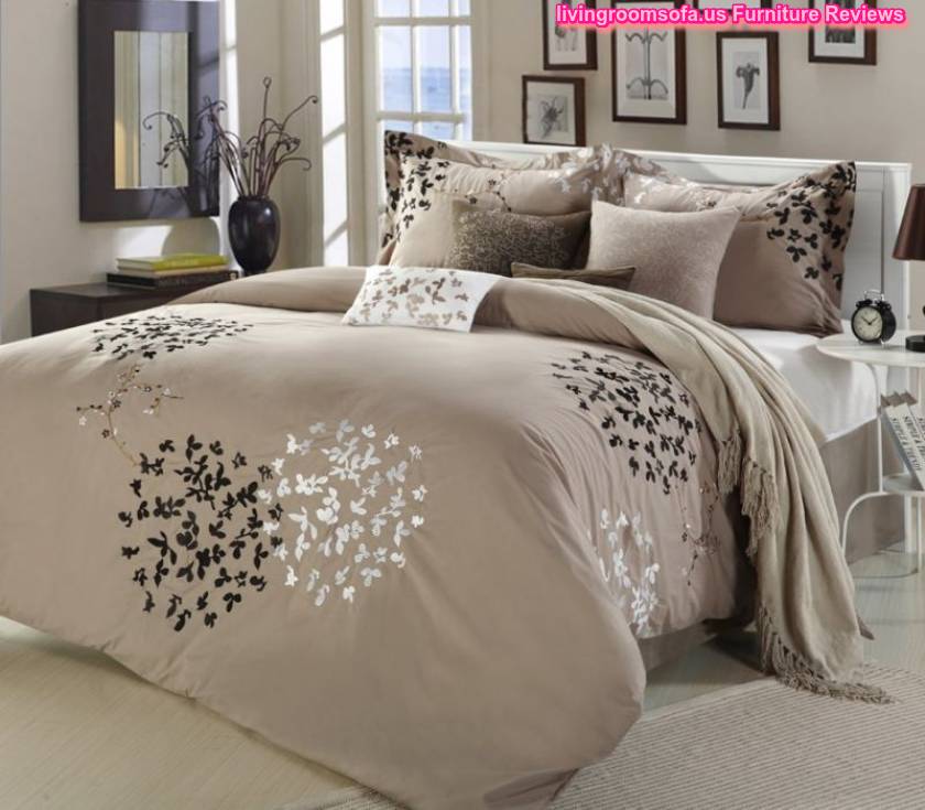  Excellent Cheila 12 Piece Taupe Bed In A Bag