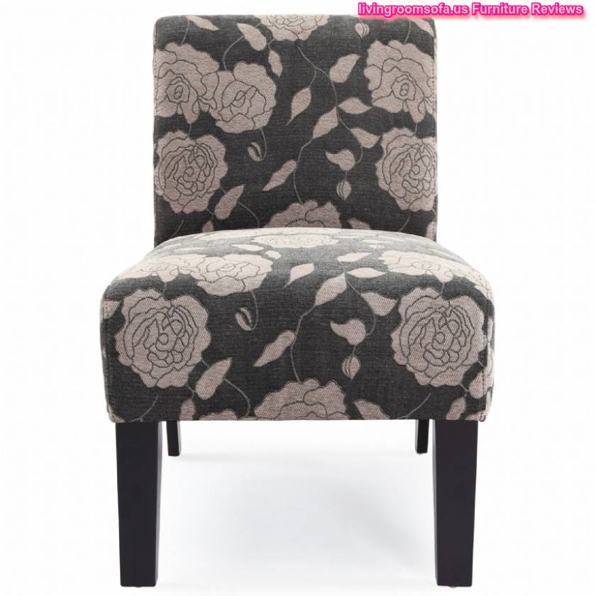 Flowers Patterned Accent Chairs For Less