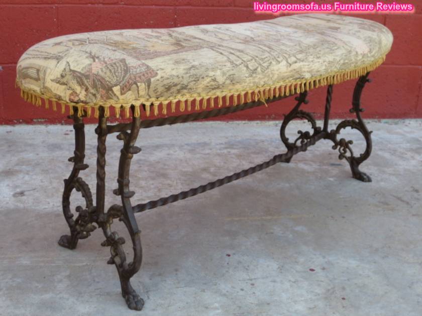 Metal Antique Bench Design