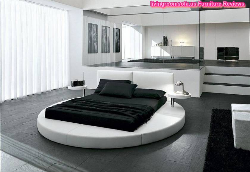  Modern Circular Bedroom Furniture Design Idea