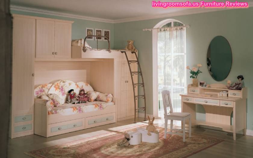 Modern And Comfortable Cool Bunk Beds With Storage For Kids Bedroom