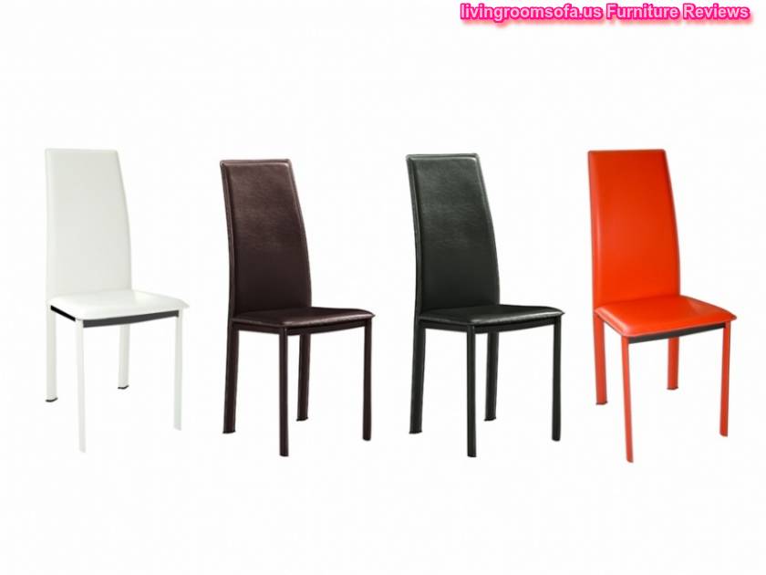 Orange Black Brown White Leather Chaises Design Ideas