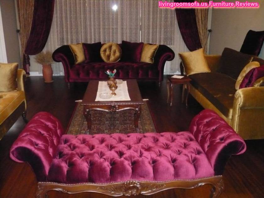  Pink Velvet Bedroom Settee Bench