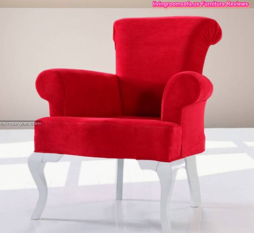 Red Chair Design For Living Room