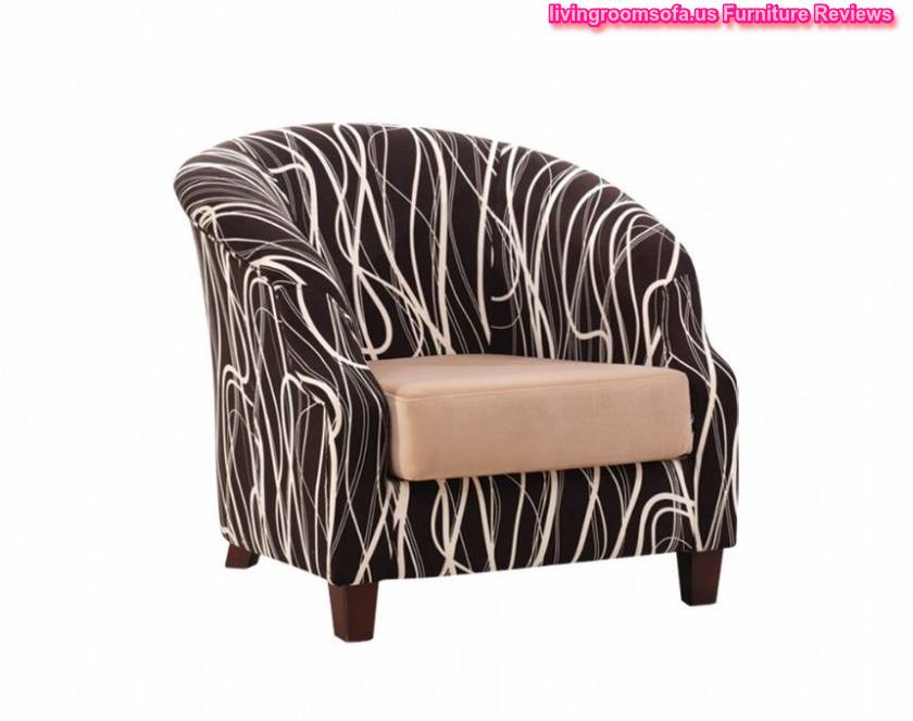 The Most Beaufitul Brown And White Chairs For Living Room