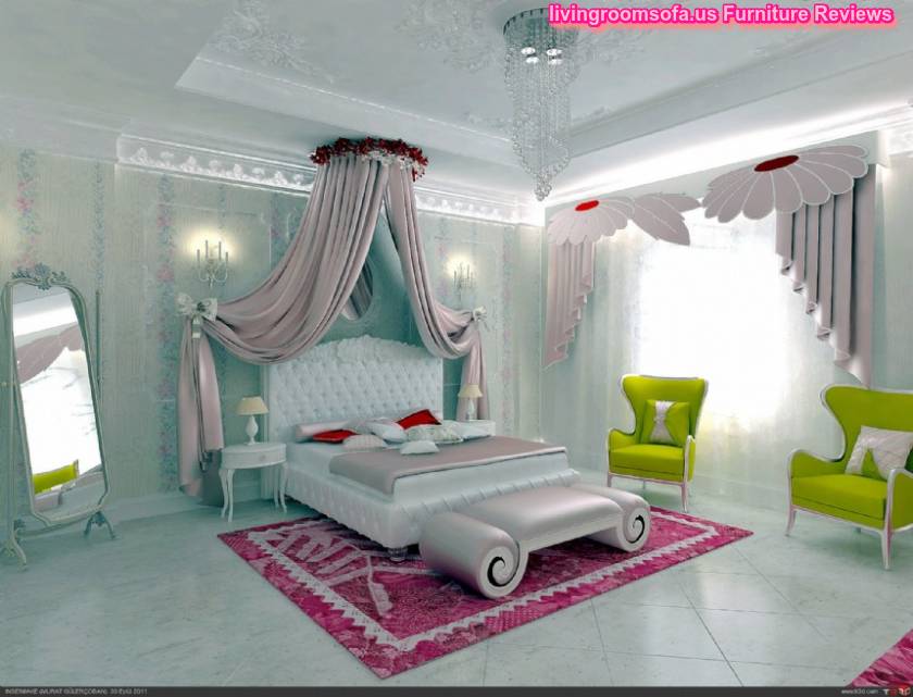 The Most Beaufitul White And Pink Cool Bedroom Chairs