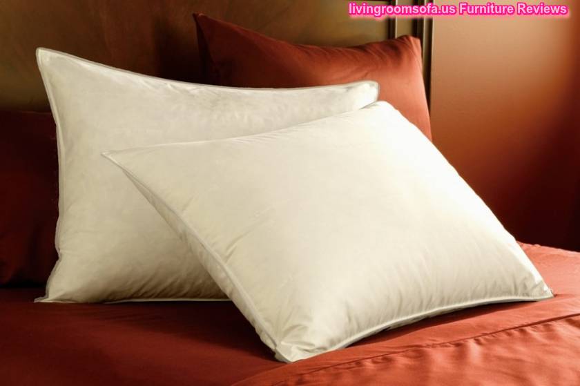  White And Brown Bed Pillows