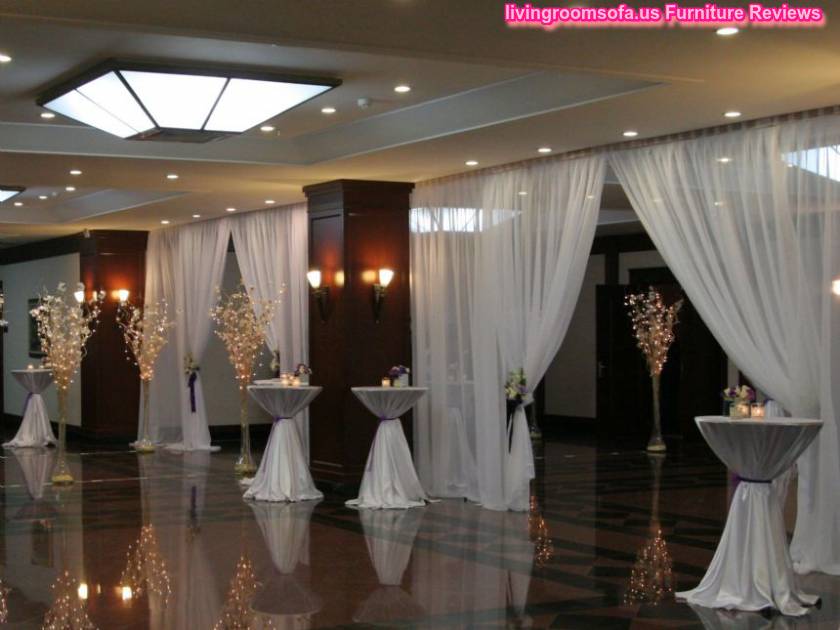 Wonderful Banquet Cocktail Tables Decoration