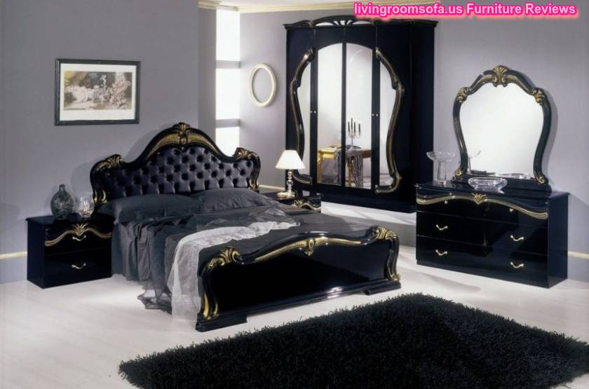  Wonderful Black Bedroom Furniture Design Idea