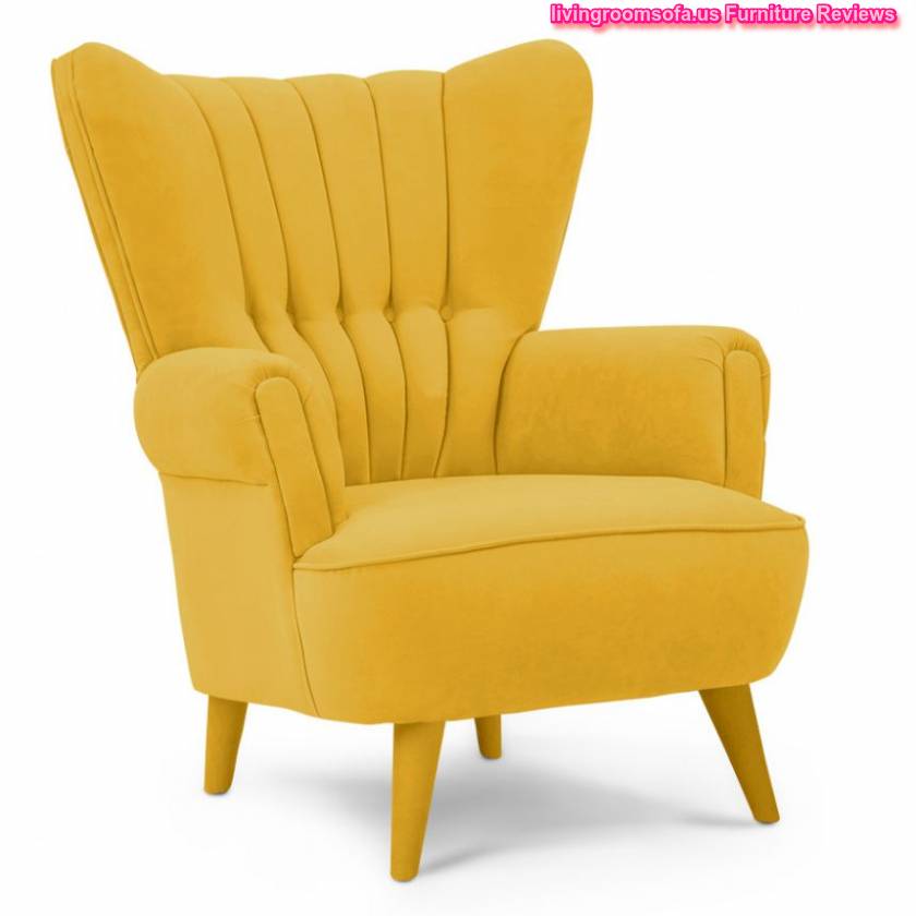 Yellow And Modern Contemporary Accent Chairs