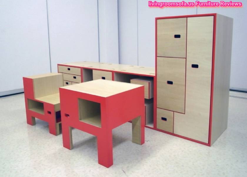 Yellow And Red Wardrobe Children Furniture Designs
