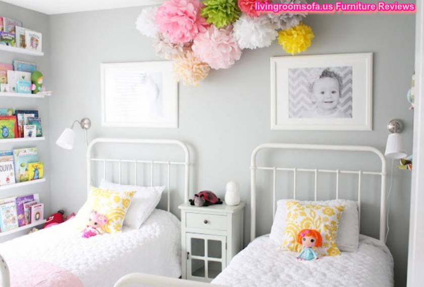 Amazing Chic Girls Twin Bedroom