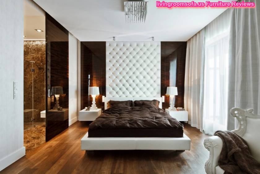 Amazing Delightful And Apartment Design White Brown Bedroom Kenholt