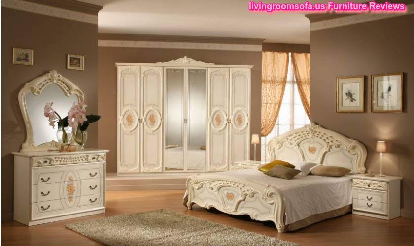 Beautiful Classic Bedroom Design Decorating Furniture Ideas White