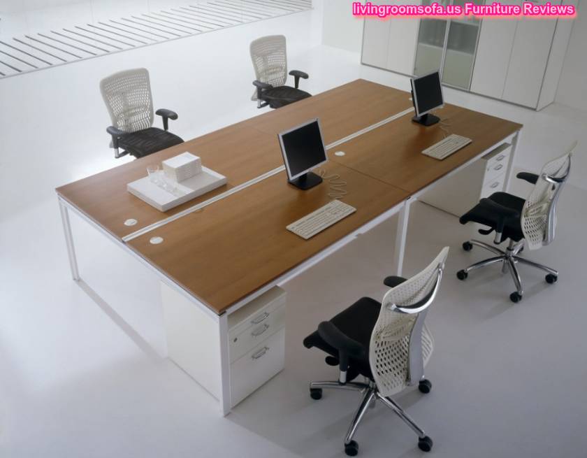 Big And White Table Contemporary Italian Office Furniture