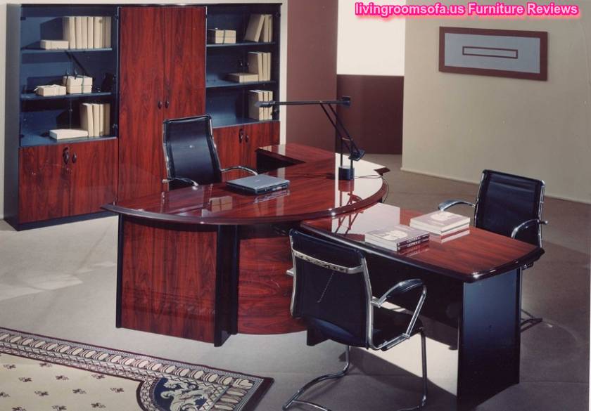 Black And Brown Contemporary Italian Office Furniture