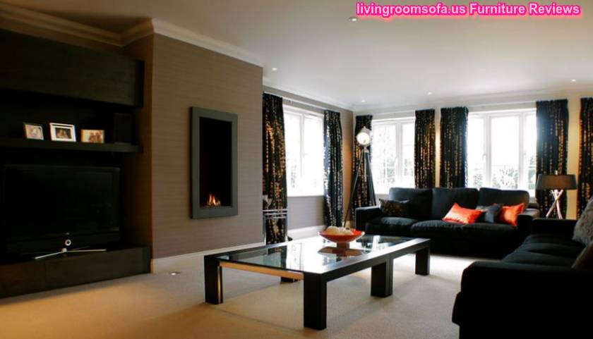 Black Furniture For Living Room Sofas Coffe Table Design