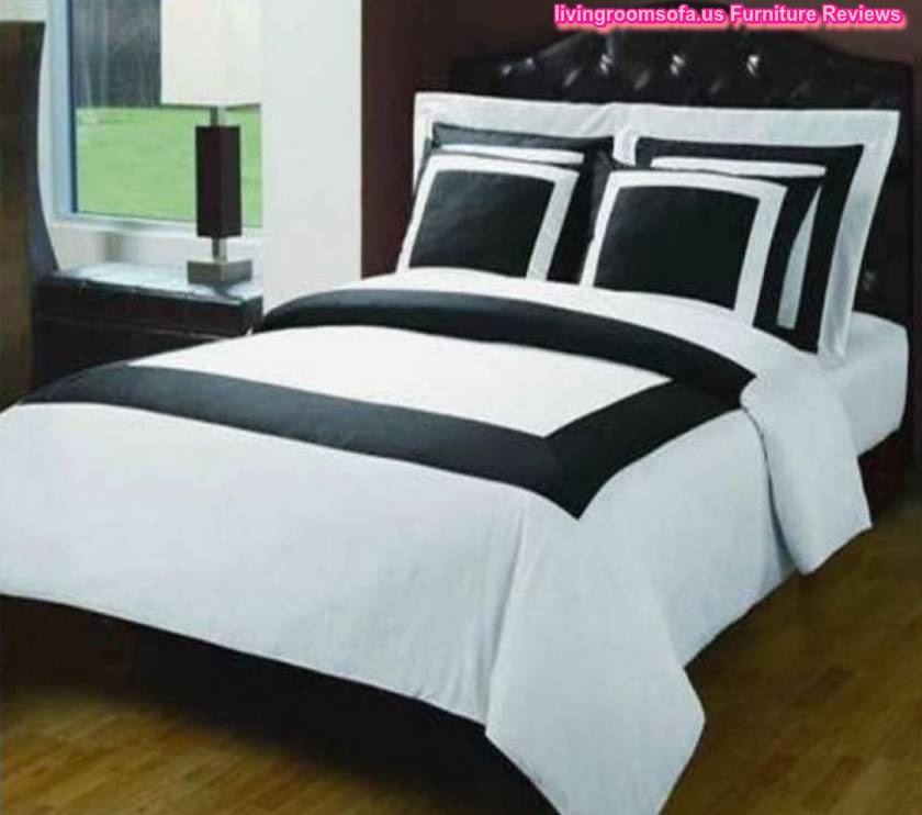  Black White Hotel Bed In A Bag