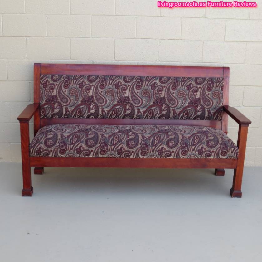  Cherry Antique Settee Bench