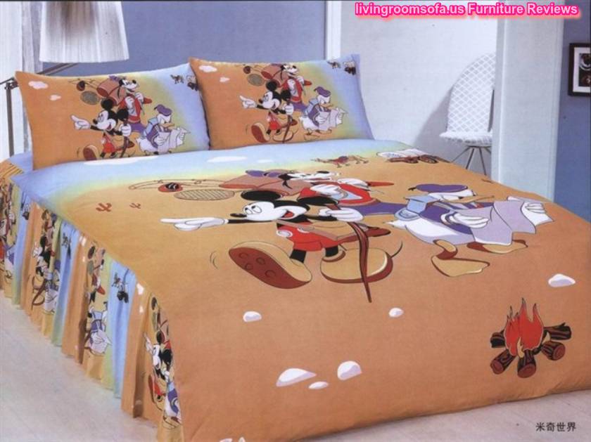 Children Mickey Donald Chocolate Bed In A Bag