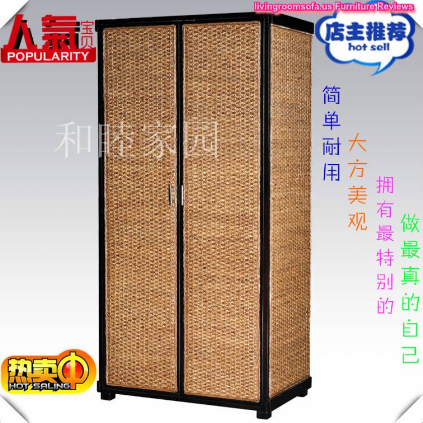  China Rattan Wardrobe Cab Furniture Design