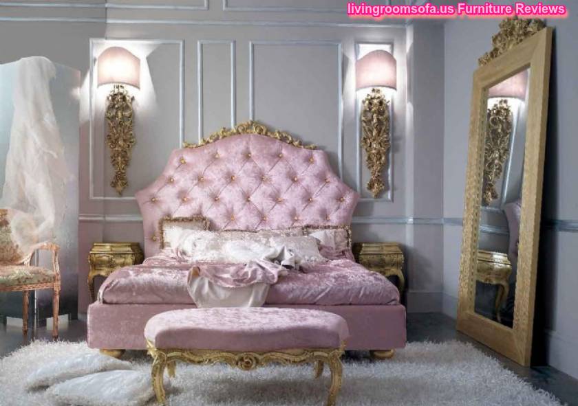 Classic Italian Style And Baroque Bedroom