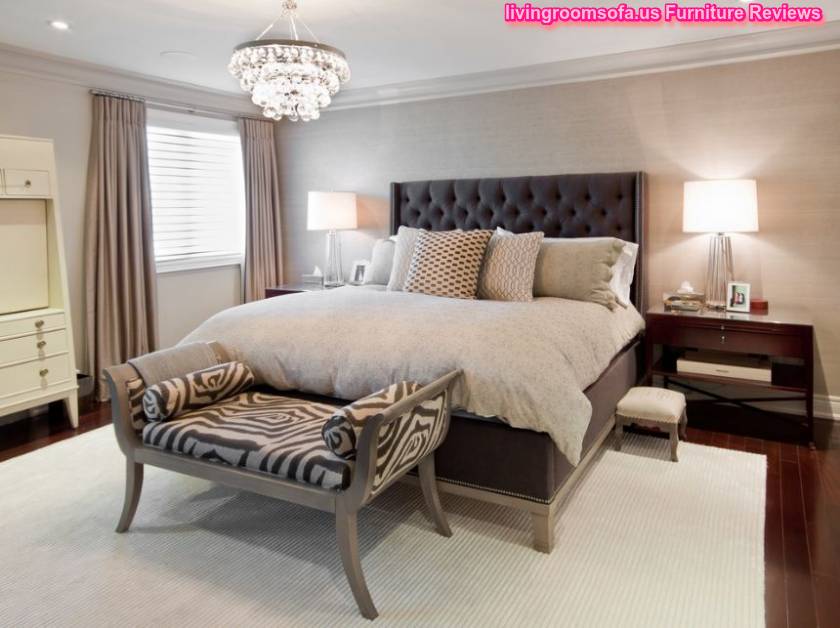 Contemporary Bedroom Bench Design Ideas