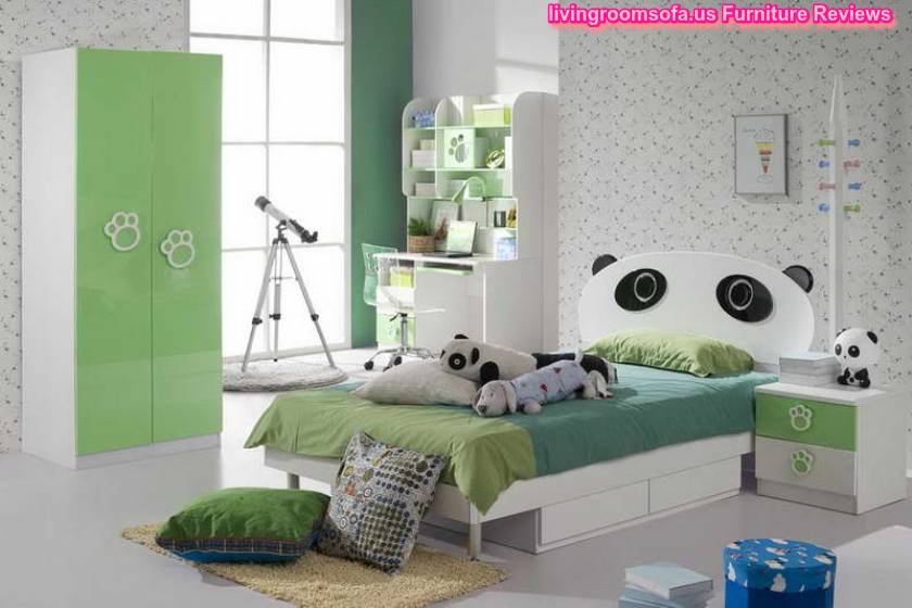 Contemporary Kids Furniture Design With Cabinet