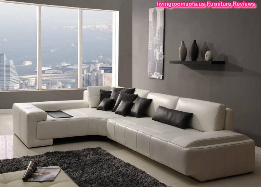 Contemporary Modern White Sectional Sofa Furniture Design Contemporary Modern White Sectional Sofa For Livingroom