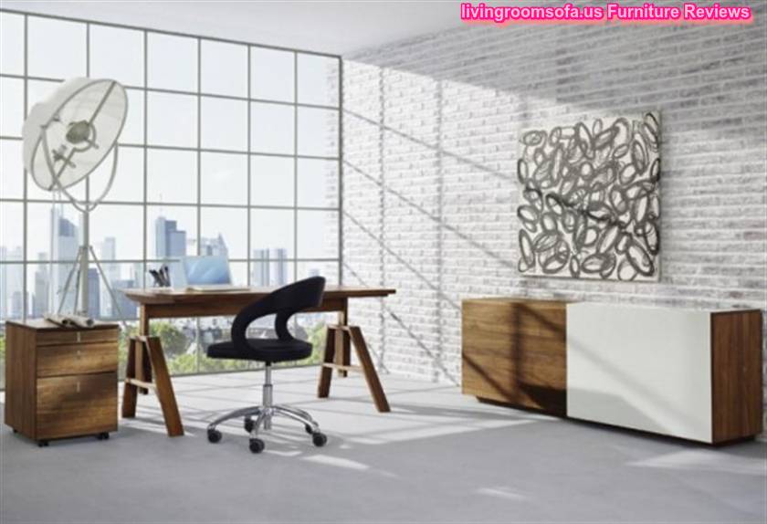 Contemporary Office Furniture Desks Wooden Products